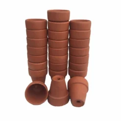 100 - 2.5" X 2.25" Clay Pots - Great For Plants And Crafts