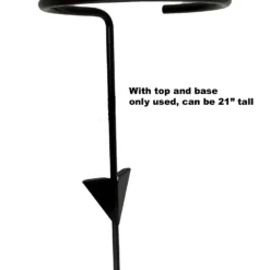 Outdoor Hanging Basket/Plant Stand - Use With Standard 10" Pots - 40" Tall -Outlet Buds Grow Store basetop21in 25611.1693511361