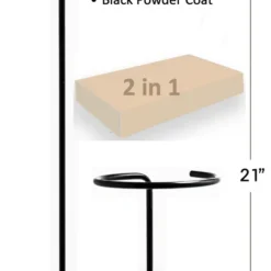 Outdoor Hanging Basket/Plant Stand - Use With Standard 10" Pots - 40" Tall -Outlet Buds Grow Store screenshot202023 08 3120112700 98253.1693511363